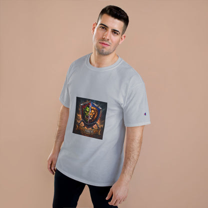 Champion T-Shirt - "Victory Forever" Fantasy Shield Gamer Tee