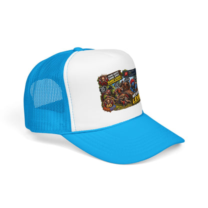 Red 'Til Dead Trucker Hat — Horror Zombie Foam Mesh Cap