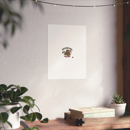 Need Before Greed Fine Art Poster — Vintage Chest Illustration, Inspirational Wall Art