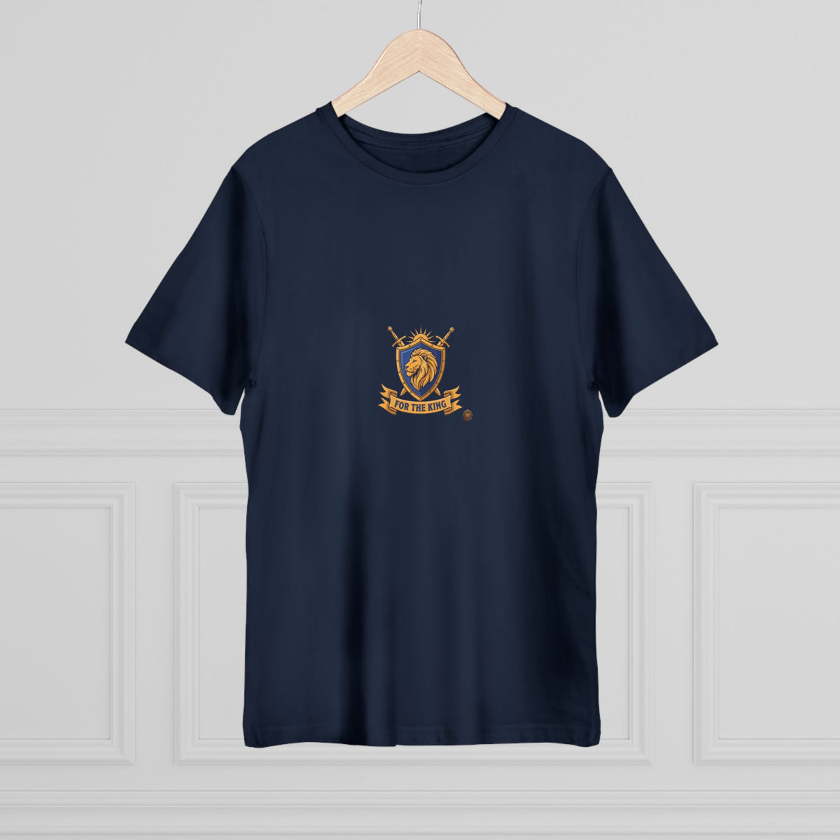 Lion Crest T-Shirt — Medieval Heraldry Emblem Tee