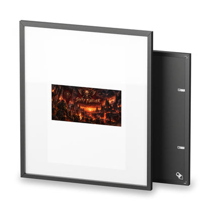 Framed Poster — Dark Fantasy 'Sinner' Matte Art Print