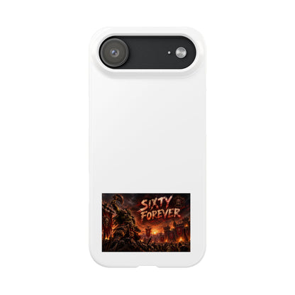Slim Phone Case — "Sixty Forever" Apocalyptic Artwork