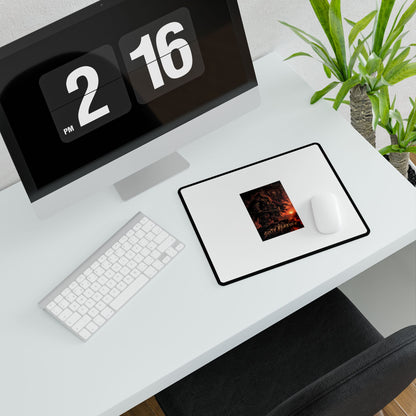 Gaming Desk Mat — 'Stay Forever' Dark Fantasy Sunset Design