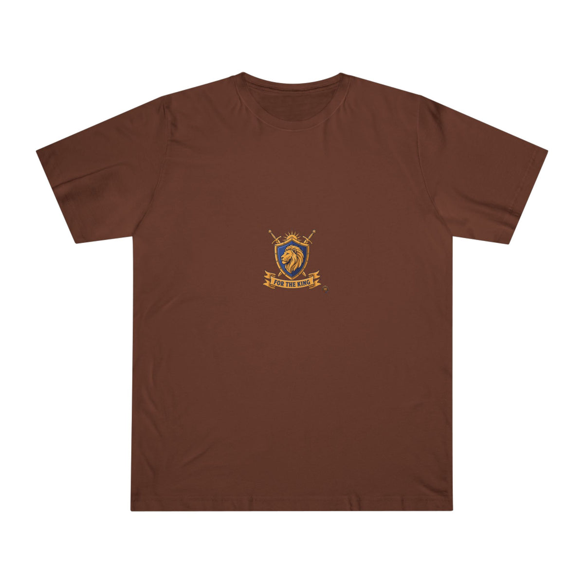 Lion Crest T-Shirt — Medieval Heraldry Emblem Tee