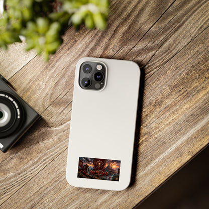 Slim Phone Case — Red Dead Scenic Logo Design