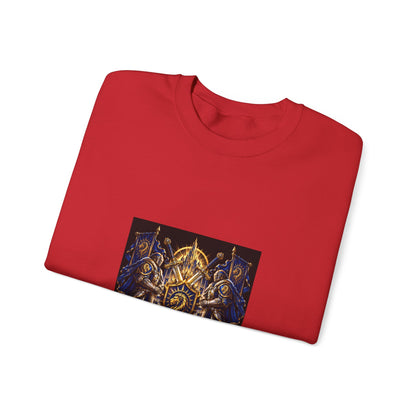 Crewneck Sweatshirt — Sixty Forever Ornate Shield Graphic