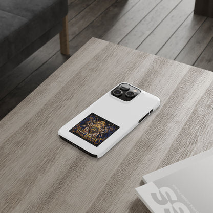 Slim Phone Case — "Sixty Forever" Shield Knight Graphic