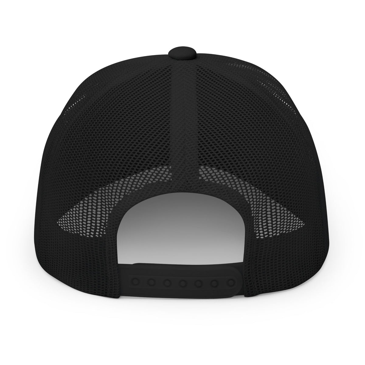 Embroidered Trucker Cap — 'Need Before Greed' Patch