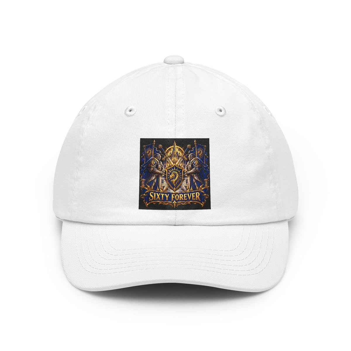 Dad Hat — "Sixty Forever" Vintage Skull Birthday Cap