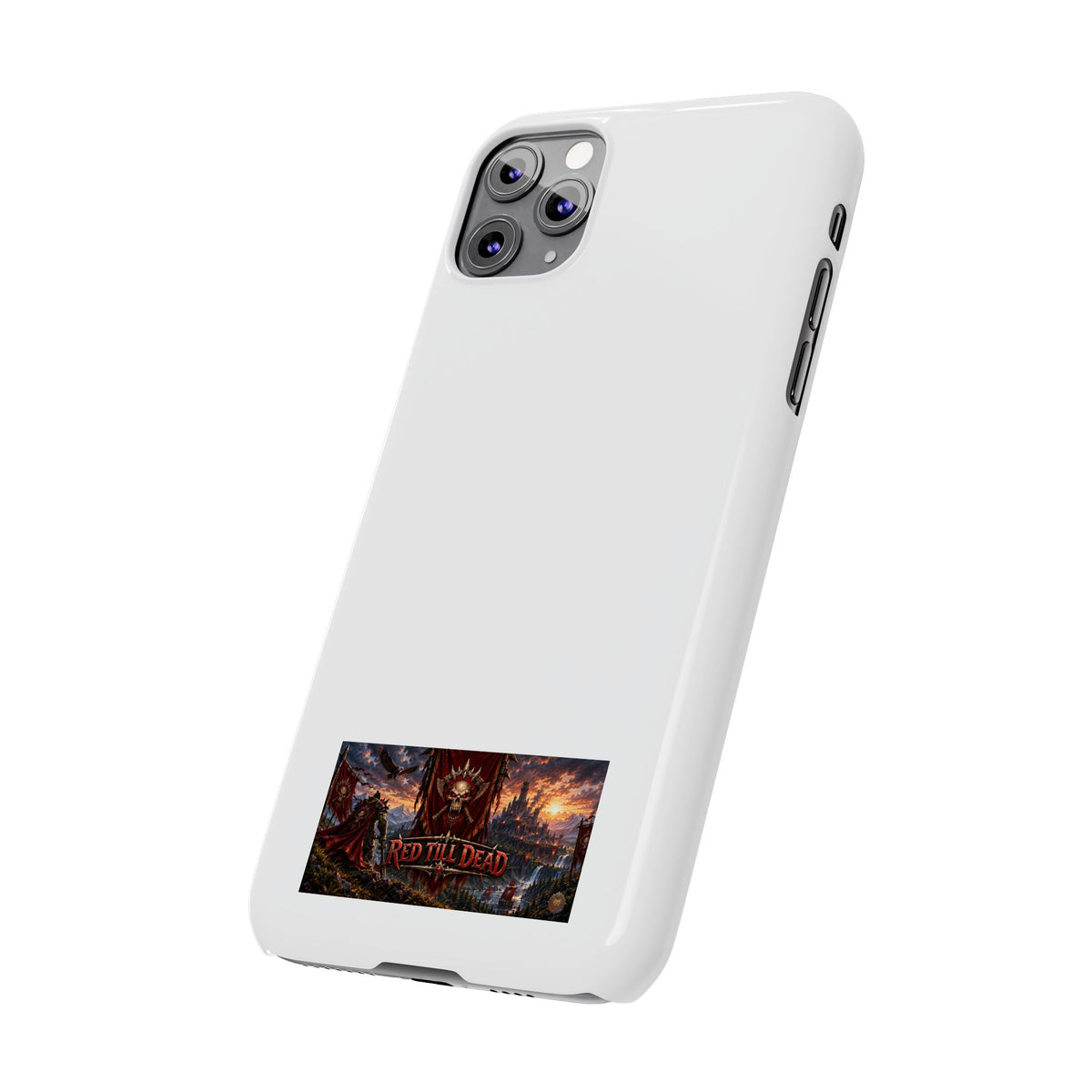 Slim Phone Case — Red Dead Scenic Logo Design