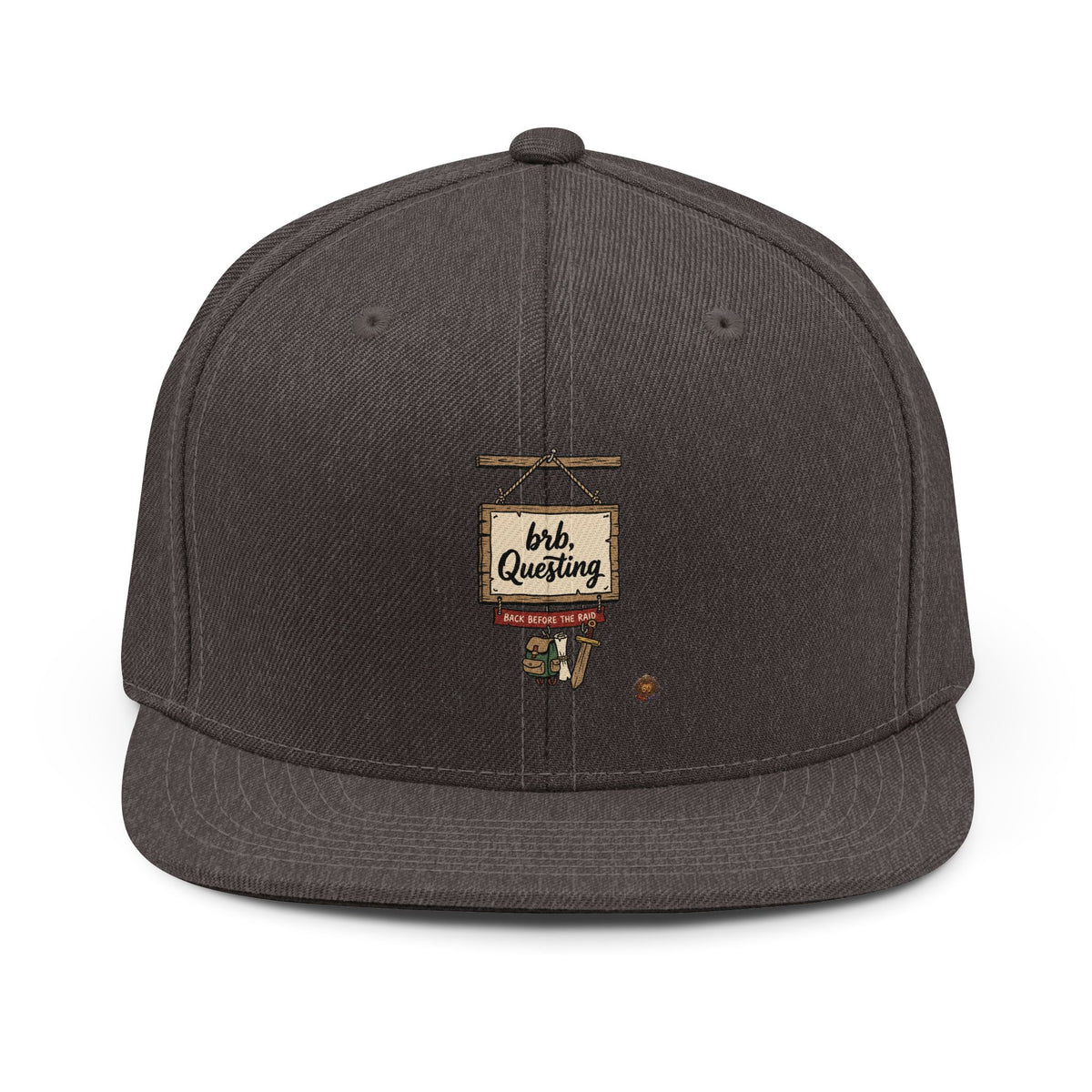 One More Dungeon Snapback Hat — Retro RPG Gamer Cap