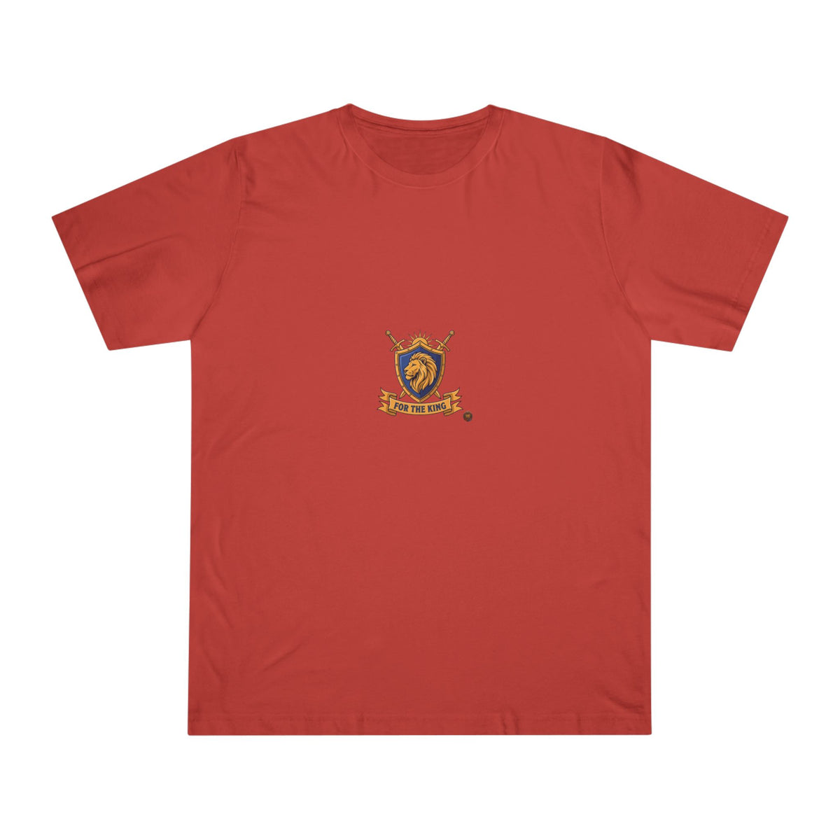Lion Crest T-Shirt — Medieval Heraldry Emblem Tee