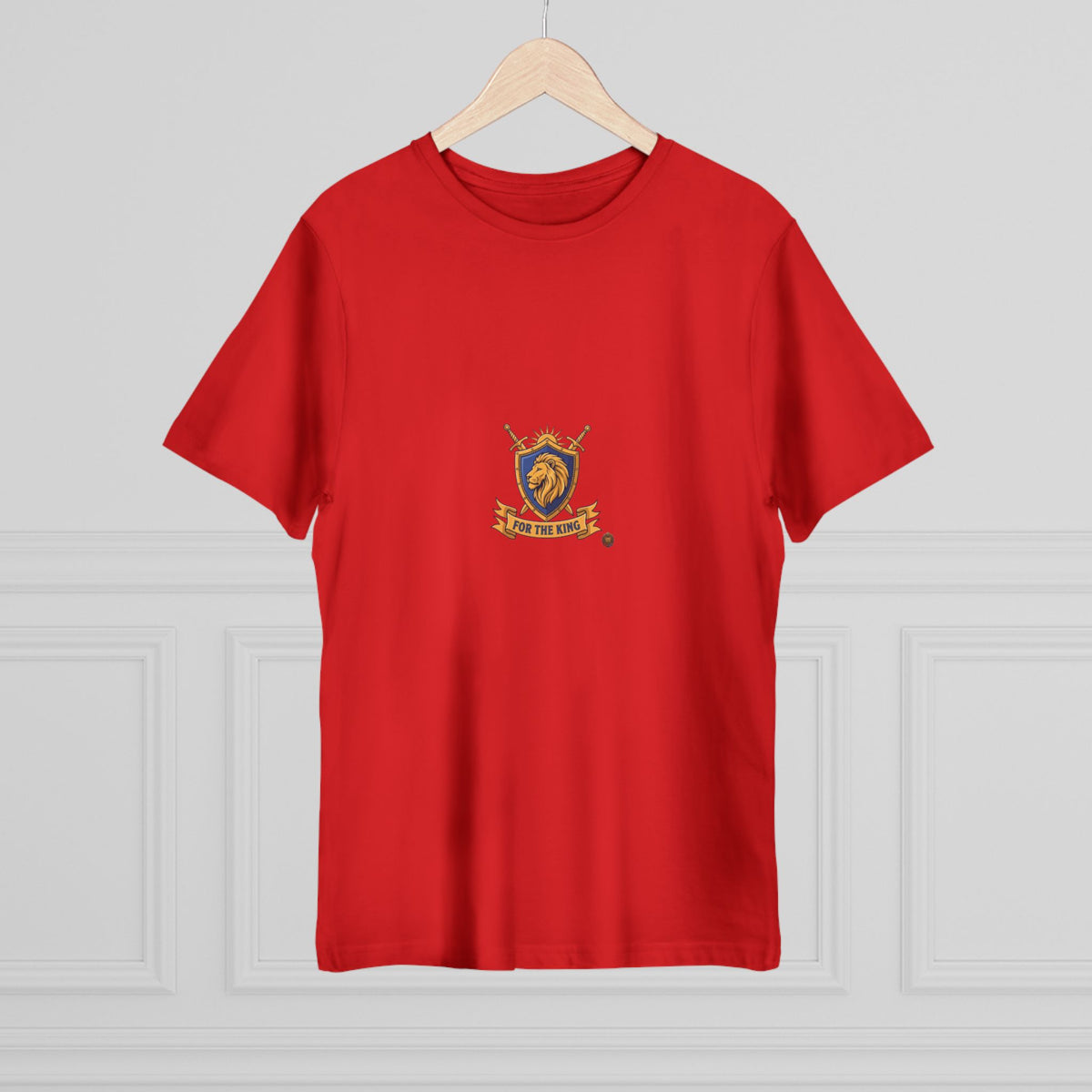 Lion Crest T-Shirt — Medieval Heraldry Emblem Tee