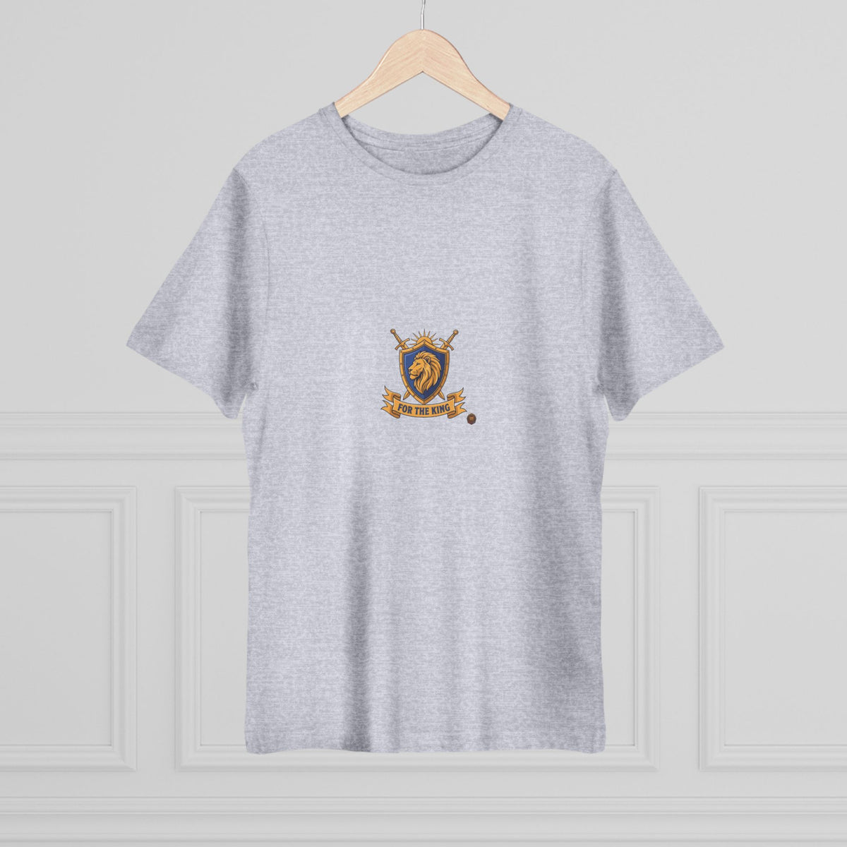 Lion Crest T-Shirt — Medieval Heraldry Emblem Tee