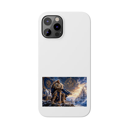 Viking Warrior Slim Phone Case — Norse Saga Art