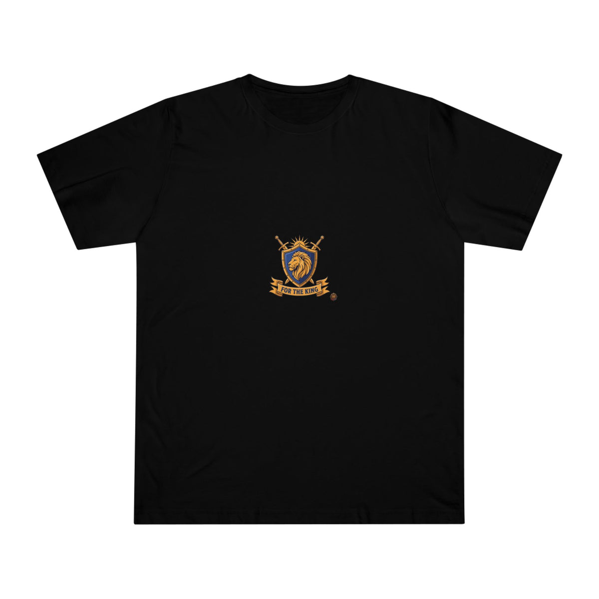 Lion Crest T-Shirt — Medieval Heraldry Emblem Tee