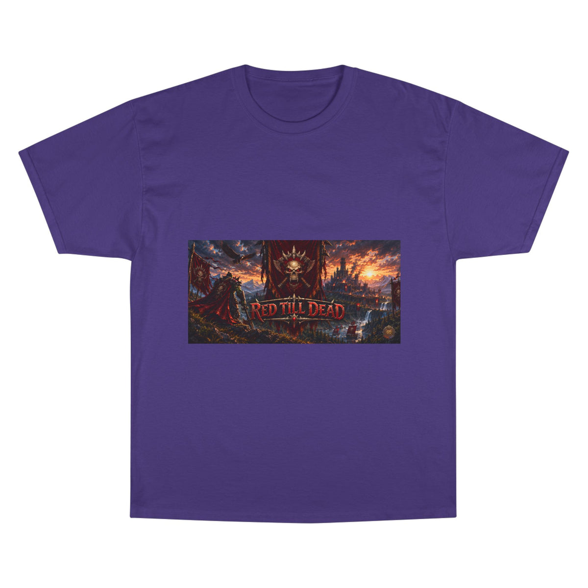 Red Till Dead Graphic T-Shirt