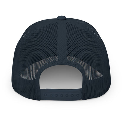 Embroidered Trucker Cap — 'Need Before Greed' Patch