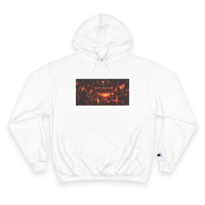 Champion Hoodie — Dark Carnival Graphic Pullover