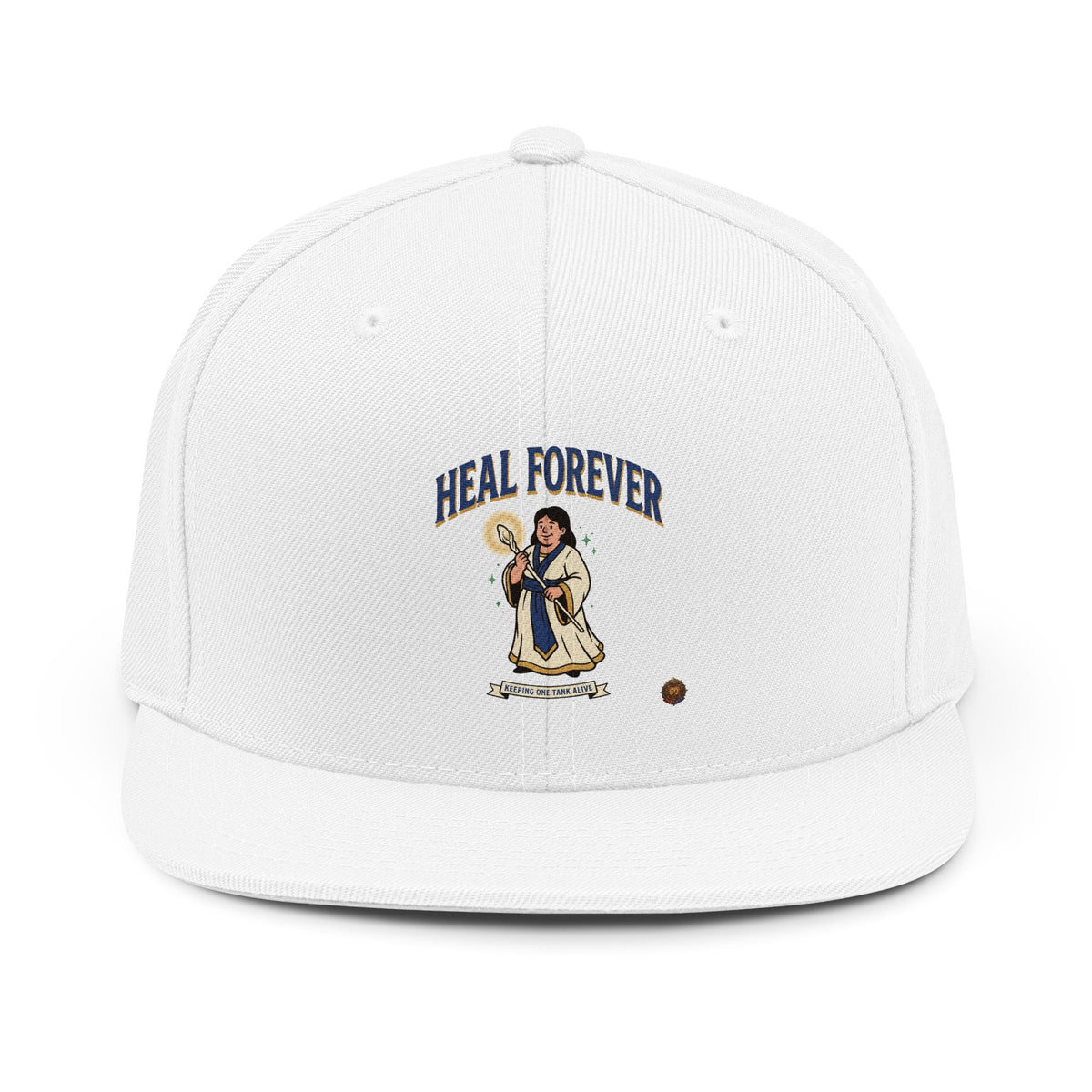 Heal Forever Snapback Hat — Native Drum Carrier Graphic Cap