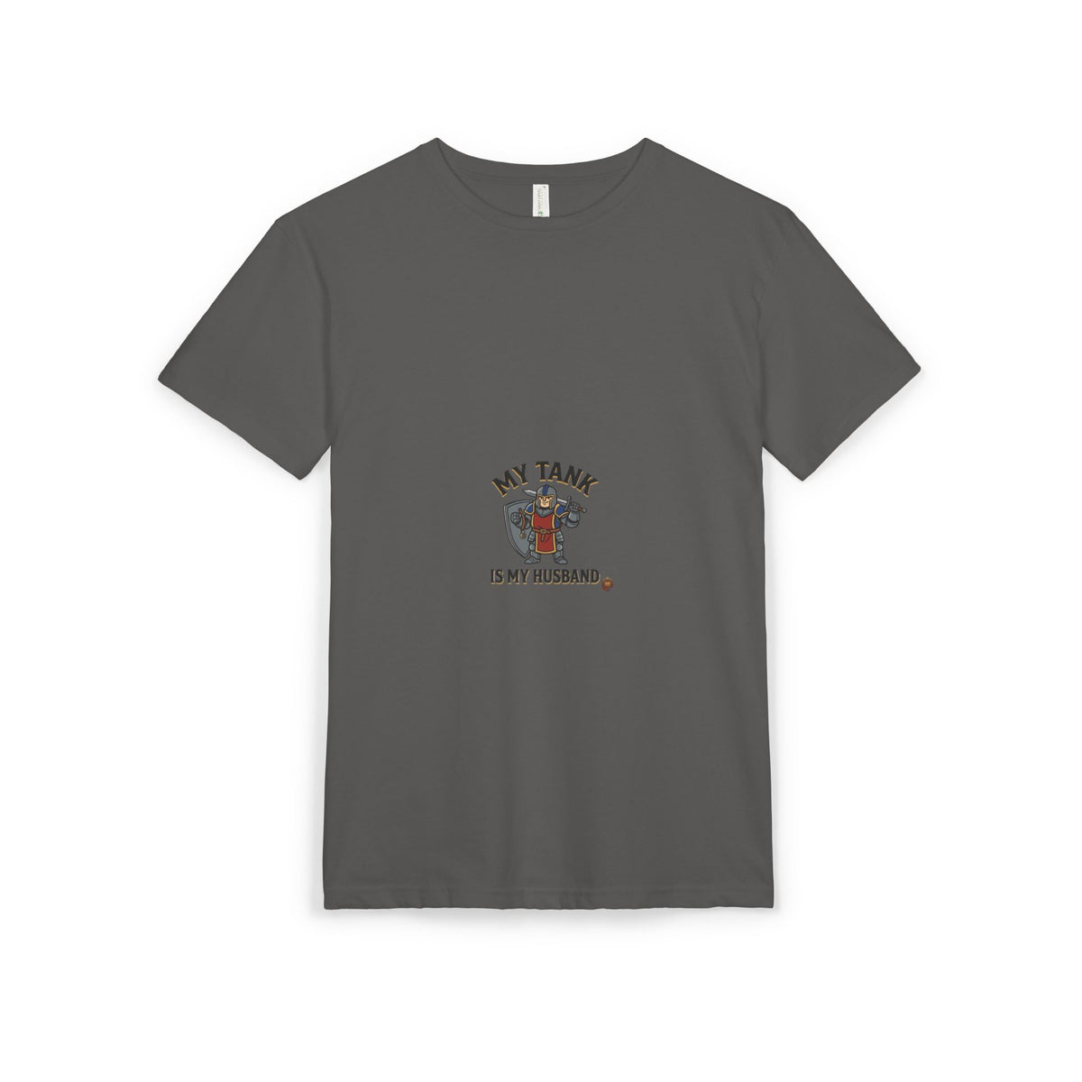 T-Shirt — "My Tank Is My Husband" Cute Military Tank Graphic Tee