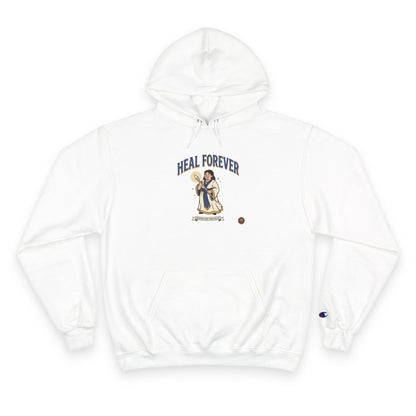 Heal Forever Hoodie - Vintage Angel Graphic Champion Hoodie