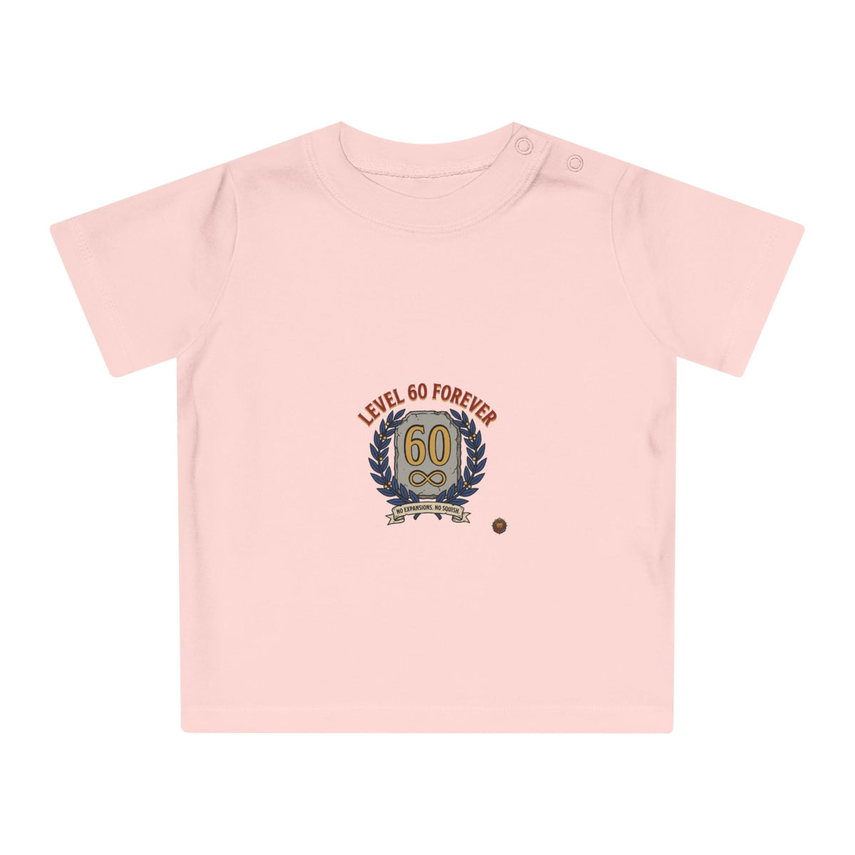60th Birthday Baby T-Shirt — "Level 60 Forever" Retro Gamer Celebration Tee