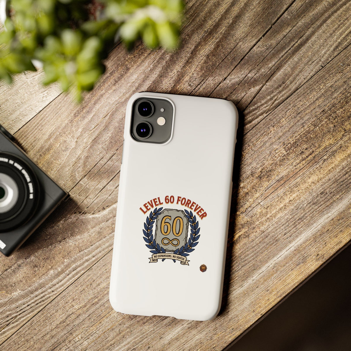 Level 60 Forever Slim Phone Case — 60th Birthday Gift, Milestone Celebration
