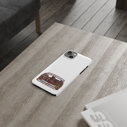 Phone Case — “The Real Endgame: Finding a Group for a Level 12 Dungeon” Gamer Design