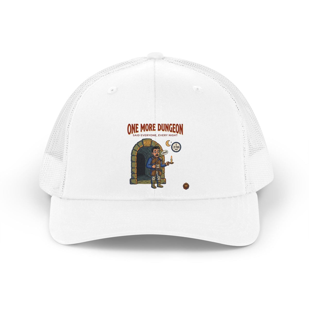 Trucker Hat — "One More Dungeon" Retro RPG Gamer Cap