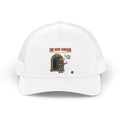 Trucker Hat — "One More Dungeon" Retro RPG Gamer Cap