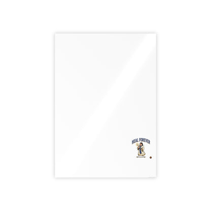 Gloss Poster — 'Heal Forever' Small Religious Art Print