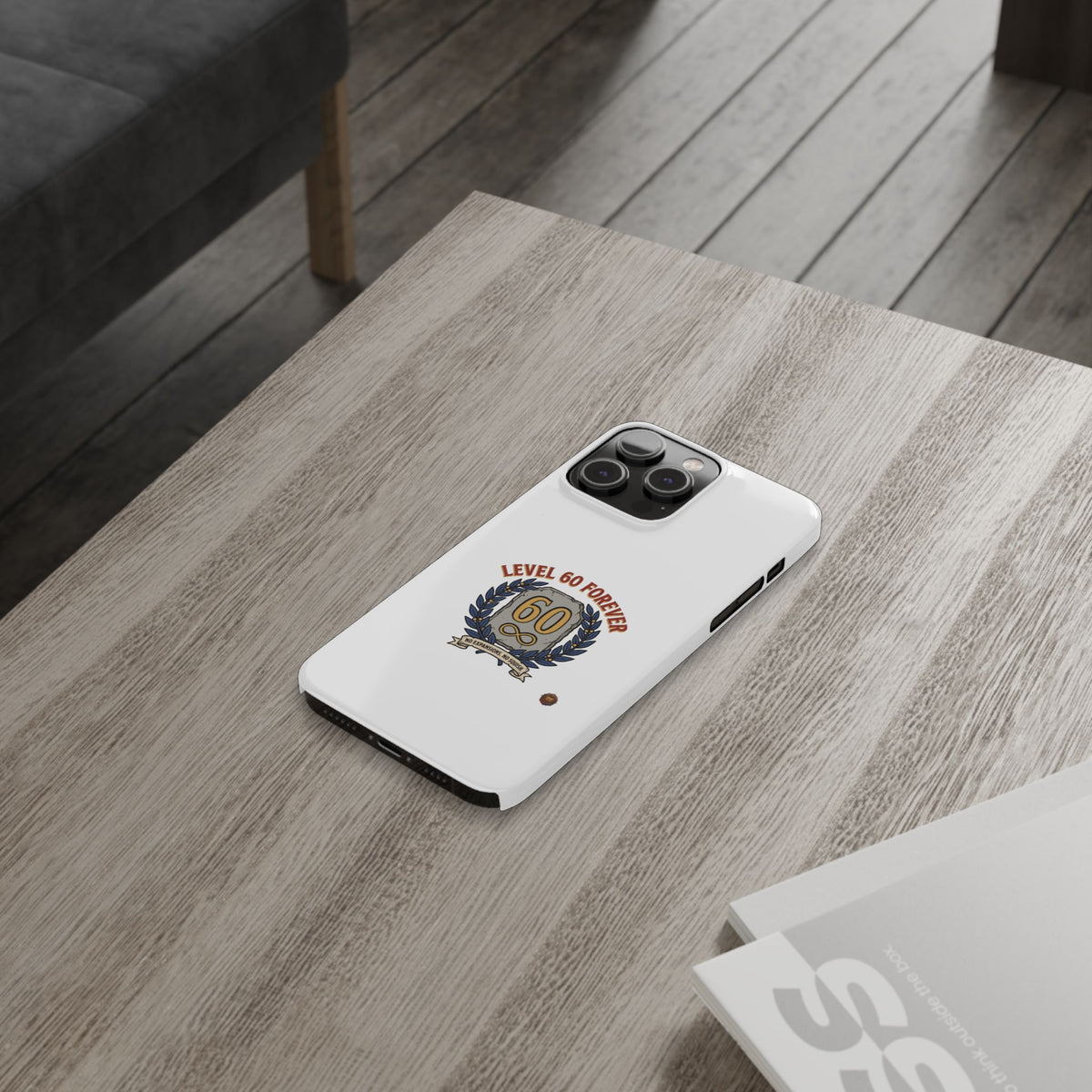 Level 60 Forever Slim Phone Case — 60th Birthday Gift, Milestone Celebration