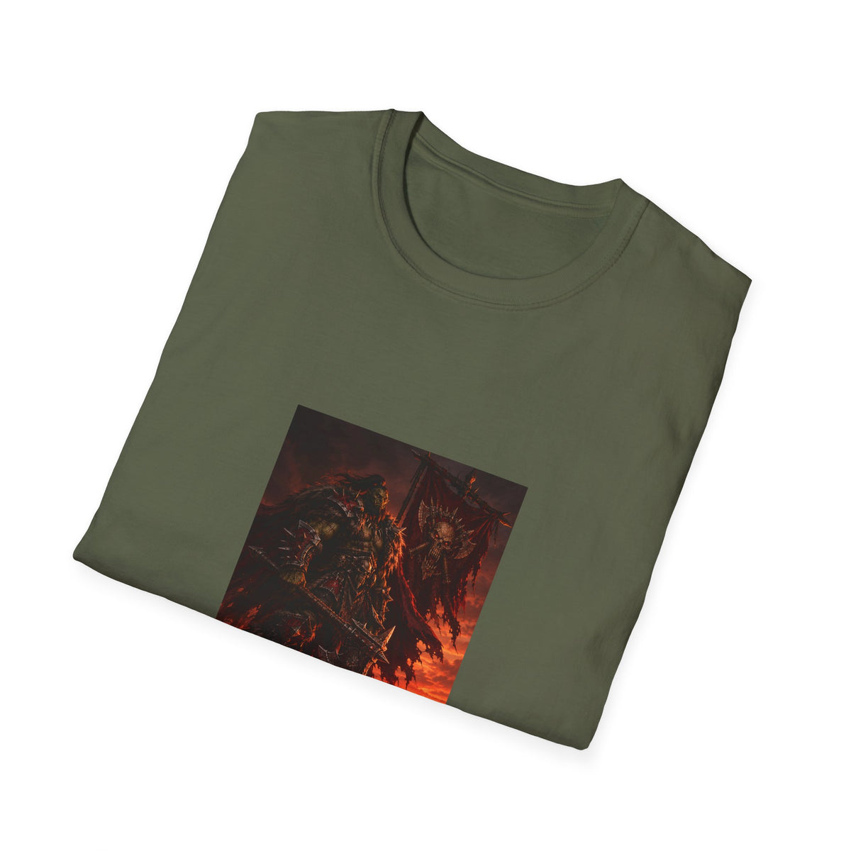 T-Shirt — Fiery Demon Night Graphic Tee