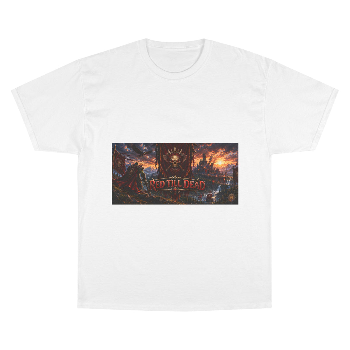 Red Till Dead Graphic T-Shirt