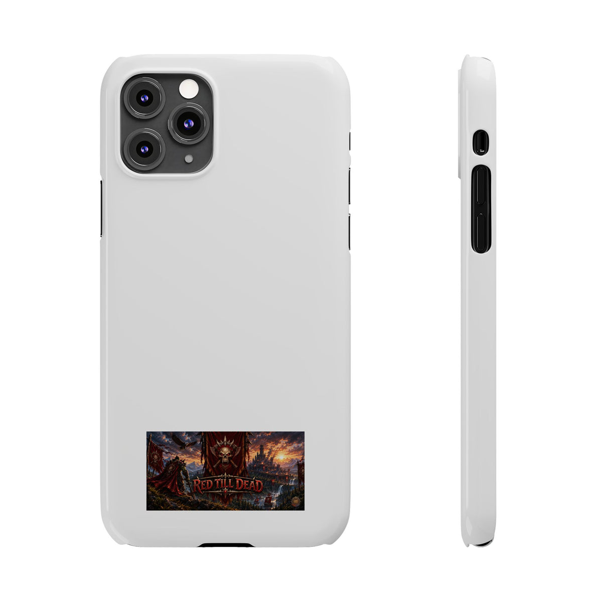 Slim Phone Case — Red Dead Scenic Logo Design