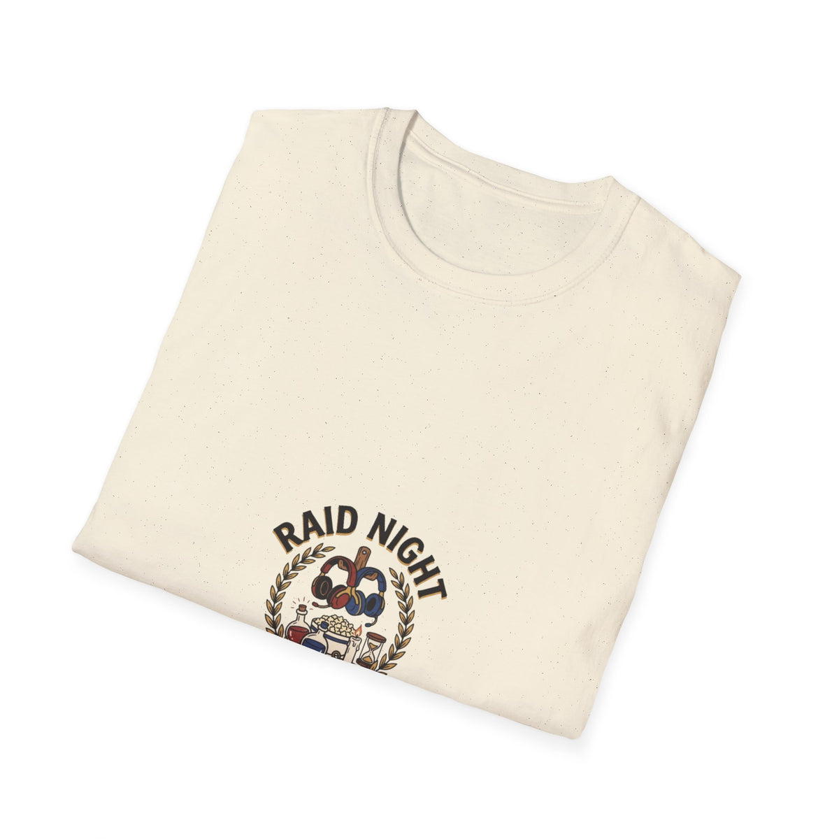 Raid Night Is Date Night T-Shirt — Military Skull Crest Graphic Tee