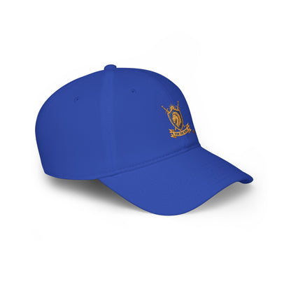 Lion Crest Cap — "For The King" Low Profile Baseball Hat