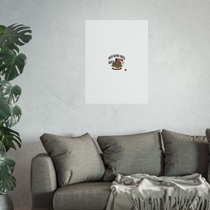 Need Before Greed Fine Art Poster — Vintage Chest Illustration, Inspirational Wall Art
