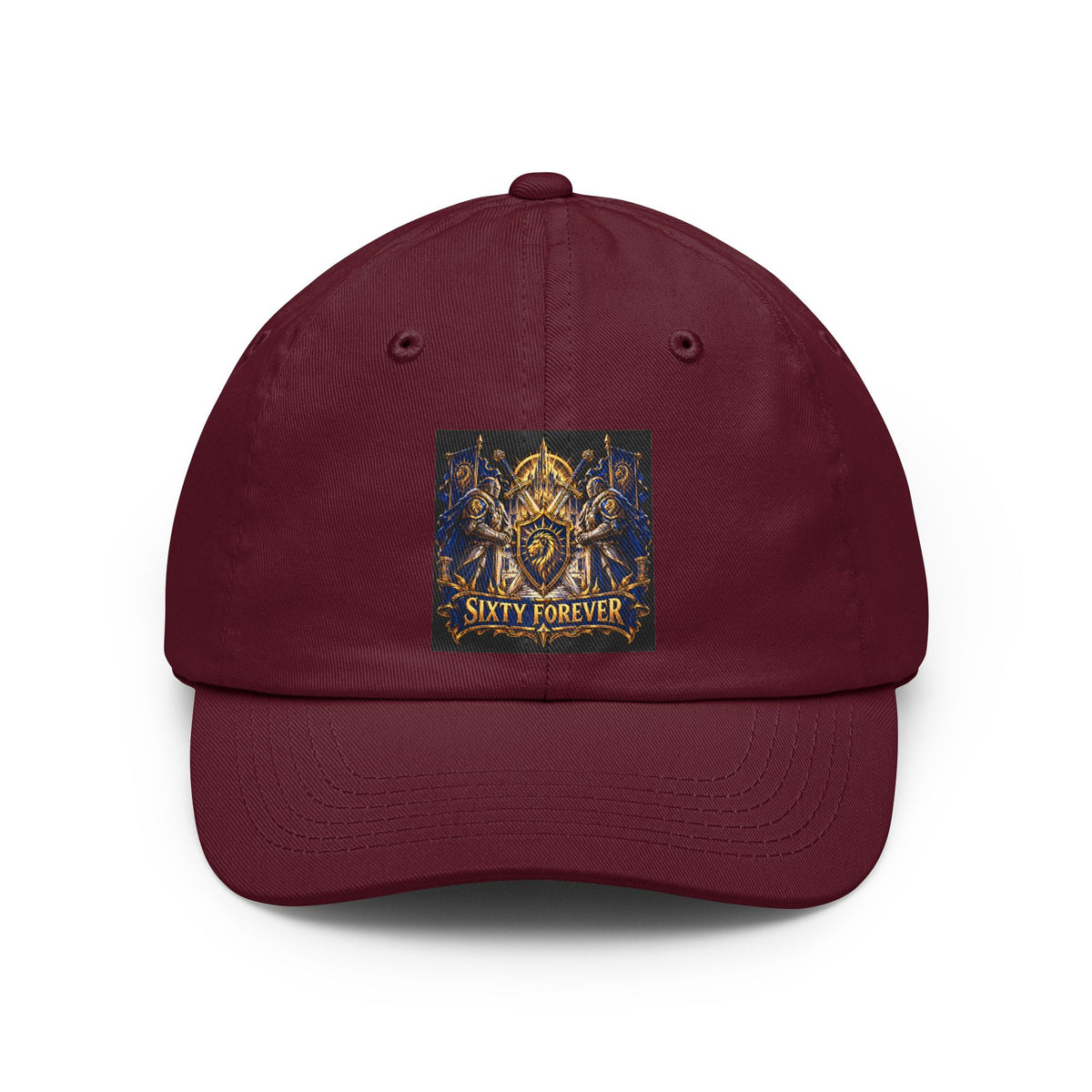 Dad Hat — "Sixty Forever" Vintage Skull Birthday Cap