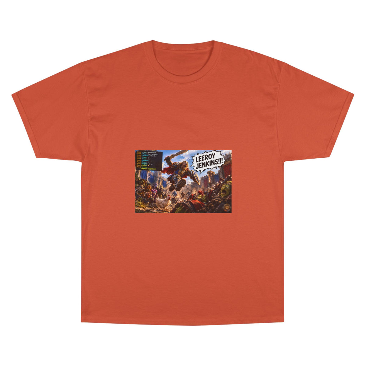 Leroy Jenkins Battle Meme T-Shirt