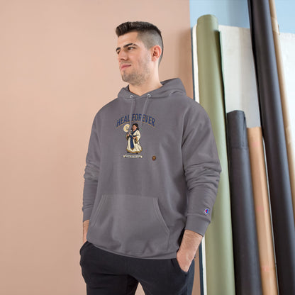 Heal Forever Hoodie - Vintage Angel Graphic Champion Hoodie