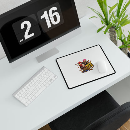 Gaming Desk Mat – "Honk If You're Leveling" Chicken & Gamer Design