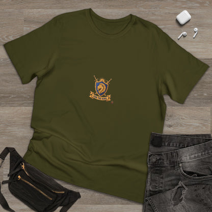 Lion Crest T-Shirt — Medieval Heraldry Emblem Tee