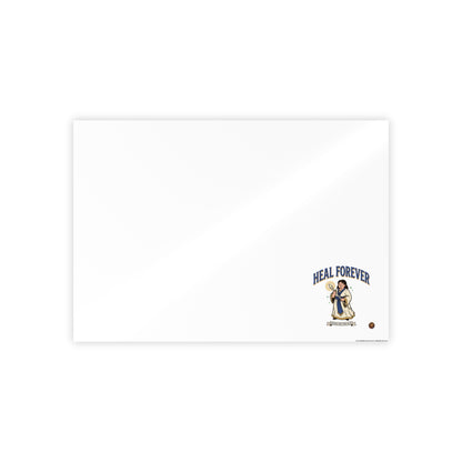 Gloss Poster — 'Heal Forever' Small Religious Art Print