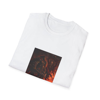 T-Shirt — Fiery Demon Night Graphic Tee