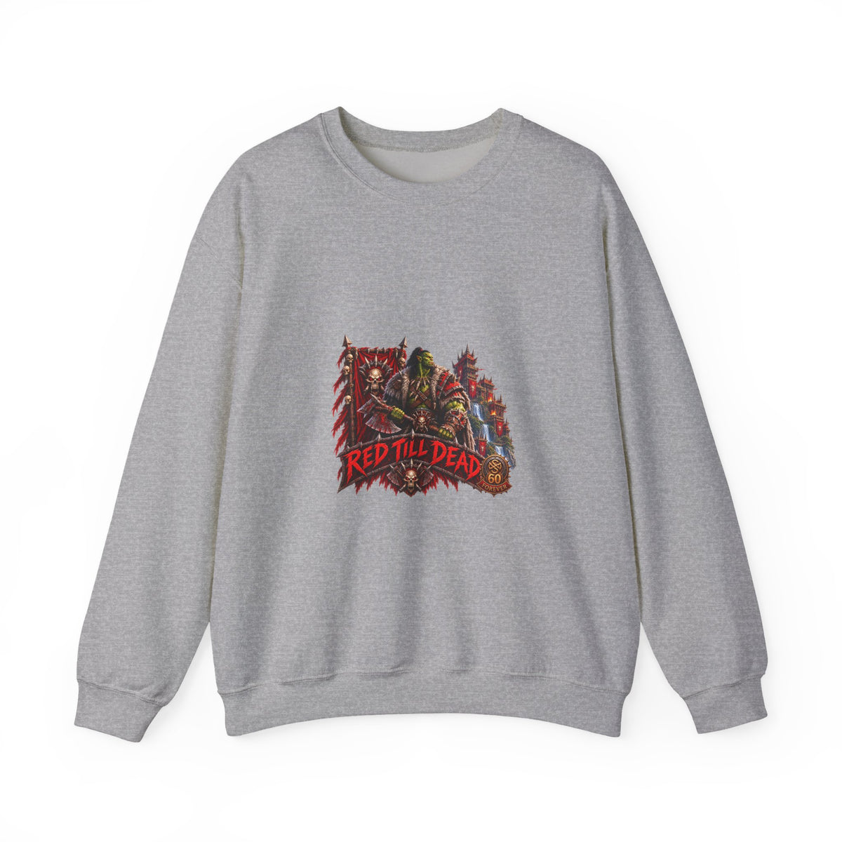 Red Till Dead Graphic Sweatshirt