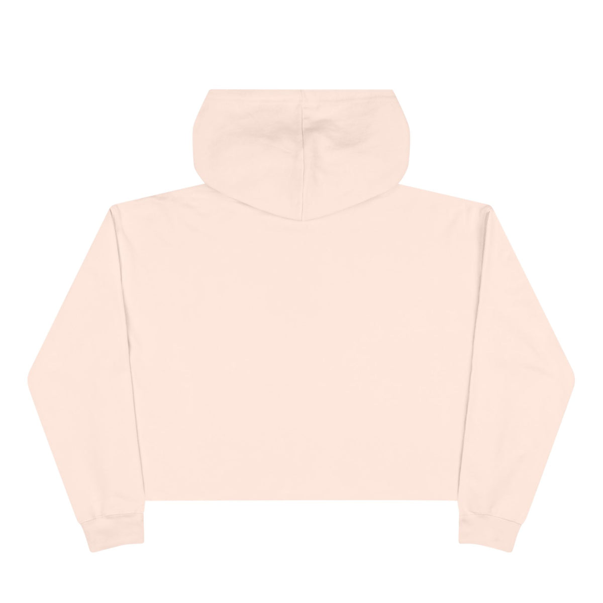Crop Hoodie — "Need Before Greed" Cozy Graphic Crop Hoodie