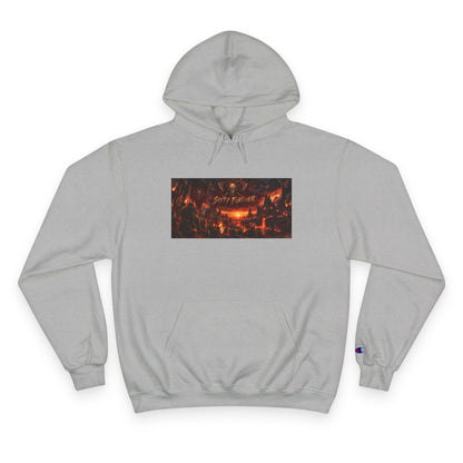 Champion Hoodie — Dark Carnival Graphic Pullover