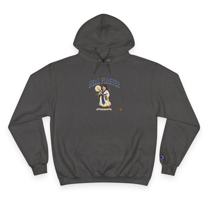 Heal Forever Hoodie - Vintage Angel Graphic Champion Hoodie